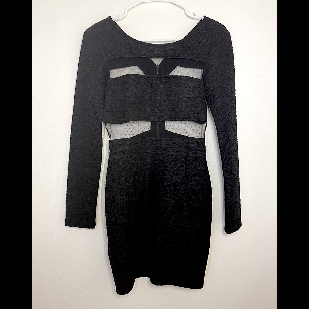 BCBGeneration black long sleeve dress
